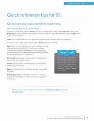 Image result for Xfinity X1 DVR Manual