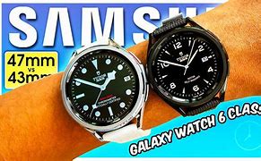 Image result for Galaxy Watch 6 Classic 43Mm vs 47Mm