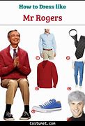 Image result for Mr. Rogers Outfit