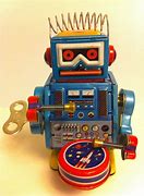 Image result for Tin Toy Old Robot
