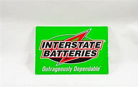 Image result for Interstate Battery Label