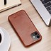 Image result for Black Leather iPhone 12 Case