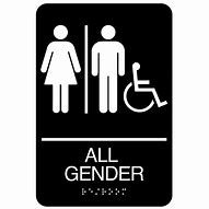 Image result for Ada Restroom Signs Plastic