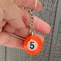 Image result for Pool Ball Keychain