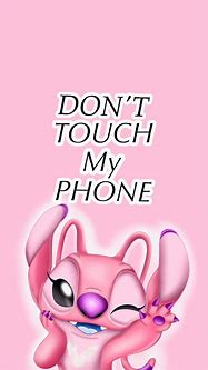 Image result for Angel Stitch Wallpaper Don't Touch My Phone Landscape