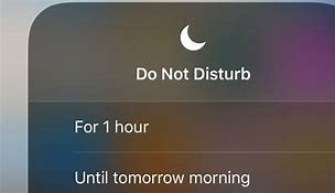 Image result for Do Not Disturb iPhone 6