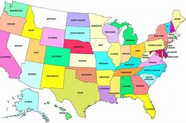 Image result for Printable United US Map with State Names
