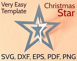 Image result for 3D Christmas Star Template