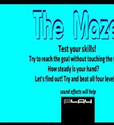 Image result for Maze Game Main Menu