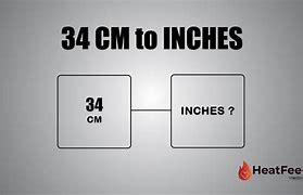 Image result for How Many Inches Is 34 Cm