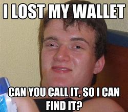 Image result for Forgot Wallet Silly