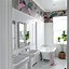 Image result for Waterproof Wallpaper Small Bathroom