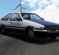 Image result for Initial D AE86 and Mount Fuji