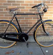 Image result for Vintage English Racer Bicycle with Tool Bag and Air Pump