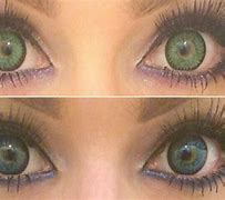 Image result for Blue Contacts On Hazel Eyes