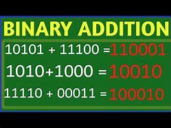 Image result for How to Add Binary