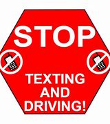 Image result for Anti Texting and Driving Sticker