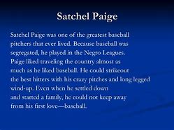 Image result for Satchel Paige Death