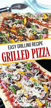 Image result for Grilled Pizza Recipes