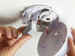 Image result for Removing Battery From Smoke Detector