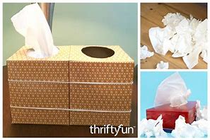 Image result for Empty Tissue Box