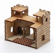 Image result for Wood Princess Castle Dollhouse