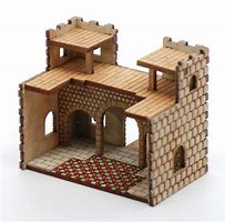 Image result for Disney Wooden Castle Dollhouse