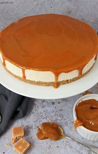 Image result for Salted Caramel Cheesecake