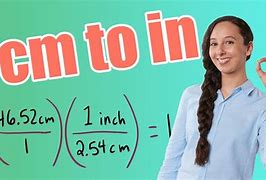 Image result for Metric to Inch Conversion