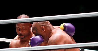 Image result for Tyson vs Roy Jones