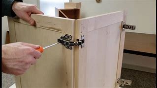 Image result for What Hinge Kit Is Used with a KlearVue 36 Inch Lazy Susan