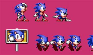 Image result for Baby Sonic Sprites
