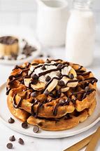 Image result for Chocolate Chip Waffles