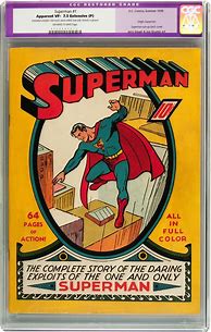 Image result for First Superman Comic Book Value