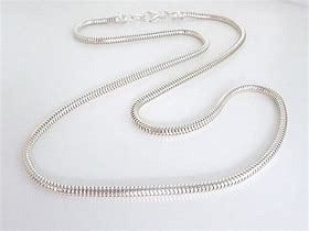Image result for Sterling Silver Necklace Chain Women