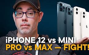 Image result for iPhone 12 Max vs Mini