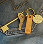 Image result for Leather Key Rings for Men