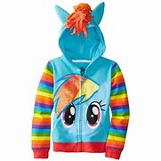 Image result for Rainbow Dash Hoodie Sweatshirt