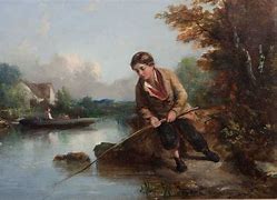 Image result for Painting Man Fish