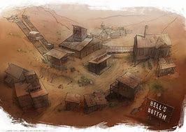 Image result for Old West Town Map RPG