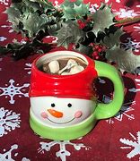 Image result for Christmas Hot Cocoa Mugs