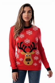 Image result for Woman Ugly Christmas Sweater