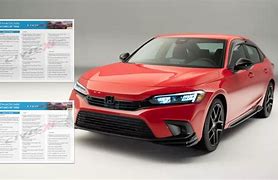 Image result for Honda Civic Brochure 2022