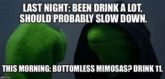 Image result for Evil Kermit Drinking Meme