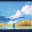 Image result for Anime Scenery Art