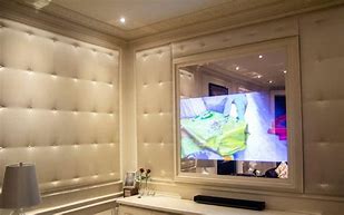 Image result for Mirror with Built-in TV