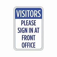 Image result for Front Office Worker Sign