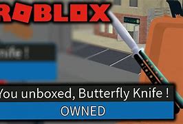 Image result for Roblox Knife Models Butterfly Knife