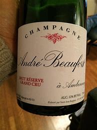 Image result for Andre Beaufort Champagne Brut