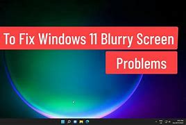 Image result for Why Is My Screen Blurry